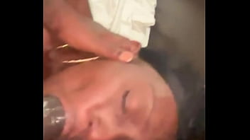 Ebony stepmom sucking & fucking stepson bbc