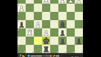 Estoy aburrido de la vida haci que decidí jugar un chess pero acabo perdiendo por tiempo y estaba mi rival mate en pocas jugadas así que destruyó mi computador termina muy mal Estoy aburrido de la vida haci que decidí jugar un chess pero acabo perdiendo por tiempo y estaba mi rival mate en pocas jugadas así que destruyó mi computador termina muy mal