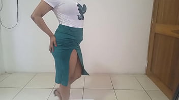 The student shows her vagina recently fucked by her old and pervert teacher