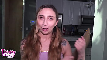 Nina nova uses her nice ass and tits to get her project completed