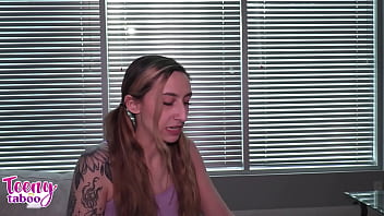 Nina nova uses her nice ass and tits to get her project completed