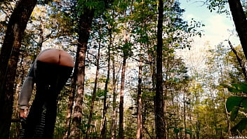 Outdoors sage eldritch taking down her hammock