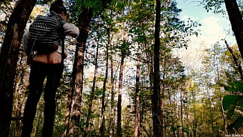 Outdoors sage eldritch taking down her hammock