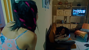 Petite girl asked me to warm her but we got wet reh princess