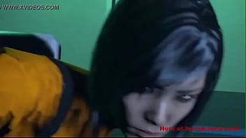 Animated asian girl sucks and fucks in jail