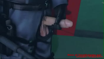 Animated asian girl sucks and fucks in jail