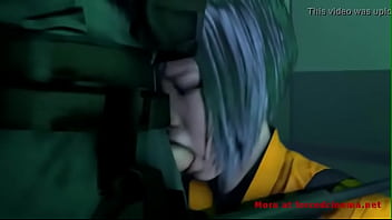 Animated asian girl sucks and fucks in jail