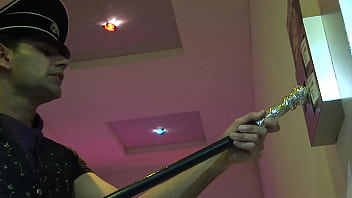 Slim ebony beauty bounces her pussy on a massive dick