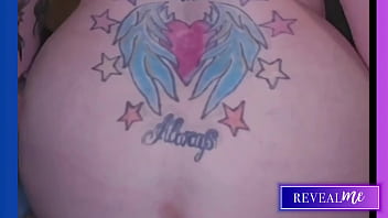 Revealme curvy babe's sensual ass & pussy tease dildo ride and fingering fun