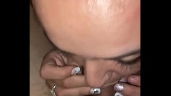 Yummy sucky in her tummy