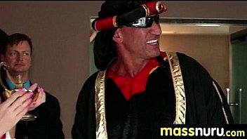 Slippery massage with happy end 18