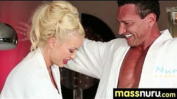 Slippery massage with happy end 18