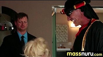 Slippery massage with happy end 18