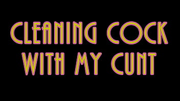 Cleaning cock with ms paris rose