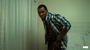 Camille lixx surprises rome major in red lingerie and gets ass fucked