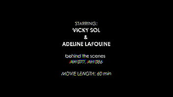 Behind the scenes ahb030 vicky sol adeline lafouine more info in description