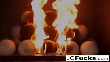 Big tittied red head loves rubbing her tight wet pussy