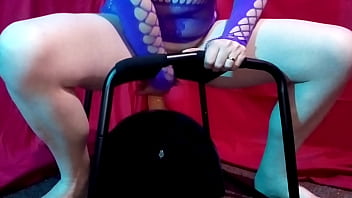 Sexy booty and sex chair play