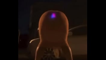 Check what is blinking in this girl's ass