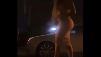 Check what is blinking in this girl's ass