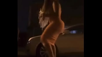 Check what is blinking in this girl's ass