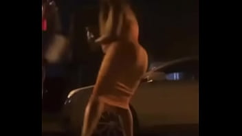 Check what is blinking in this girl's ass