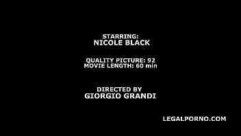 In control nicole black runs the show with balls deep anal dap gapes talking and cumshot with orgasm gio1327