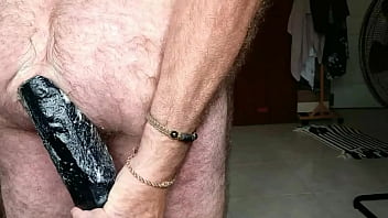 Huge Dildo Up My Ass Backwards Balls First thumbnail