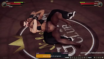 Sarah vs jerle nf3d mixed mma combat