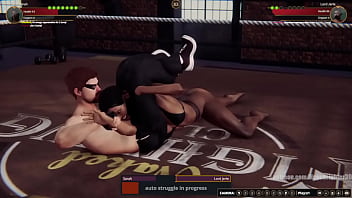 Sarah vs jerle nf3d mixed mma combat