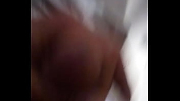 Cute petite latina cums in the bathroom