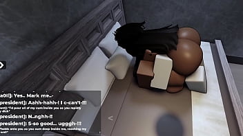 Roblox came all over her tits