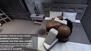 Roblox came all over her tits