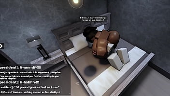 Roblox came all over her tits