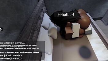 Roblox came all over her tits