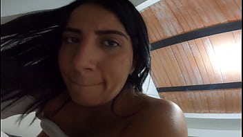 Latina bitch needed more black dick her pussy hurting she still gonna ride a big cock fucking milf jhodez1