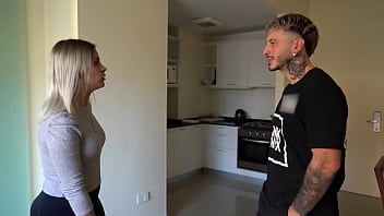 Rough anal sex with big ass blonde i cum in her round ass