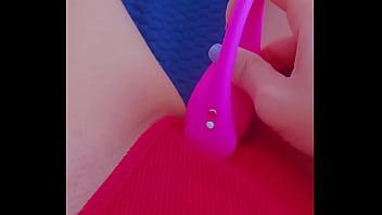 Pov toy stunning babe plays with her lush