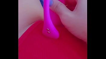 Pov toy stunning babe plays with her lush