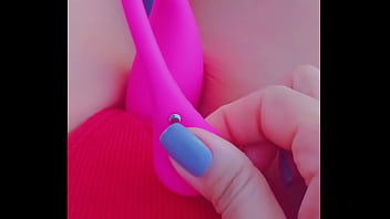 Pov toy stunning babe plays with her lush Pov toy stunning babe plays with her lush