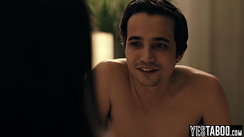 Stepsister gets her big tits latina teen bestie for her horny stepbrother to fuck