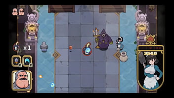 Buttknight hentai game ep 1 maid creampie made her cum