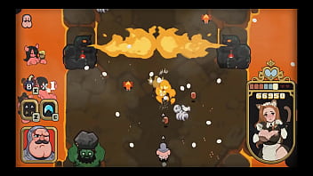 Buttknight hentai game ep 1 maid creampie made her cum