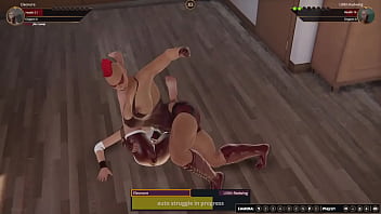 Eleonore vs lillith nf3d female combat apartment