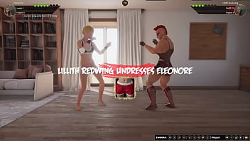 Eleonore vs lillith nf3d female combat apartment