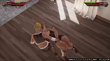 Eleonore vs lillith nf3d female combat apartment