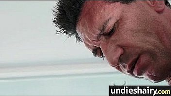 Smoking hairy pussy undies 23