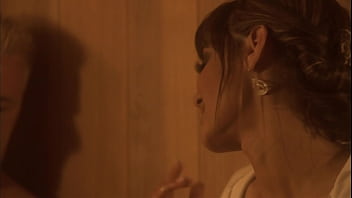 Stephanie tripp gets her hairy pussy pounded in a sauna