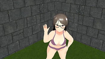 きょう 【ぽっちゃり女子】巨乳が水着でテニスやったらプルプルｗｗｗ【めがね女子】