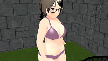 きょう 【ぽっちゃり女子】巨乳が水着でテニスやったらプルプルｗｗｗ【めがね女子】